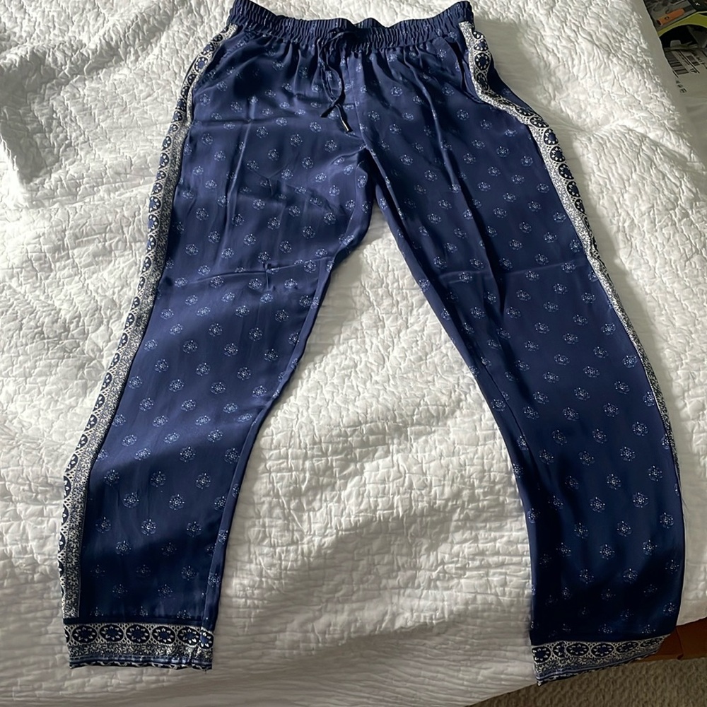 Joie silk drawstring pants